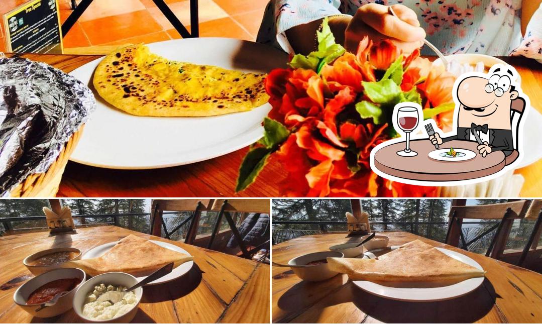 Food at Cafe Under Tree