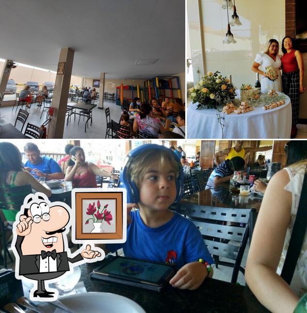 O interior do Restaurante Caicó Bezerra de Menezes