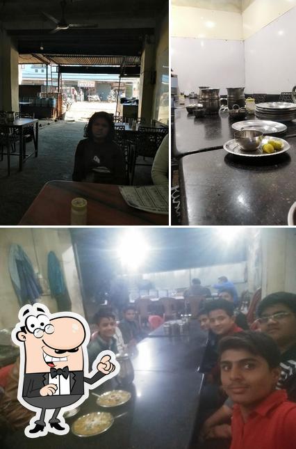 The interior of Mishra Ji bhojnalaya