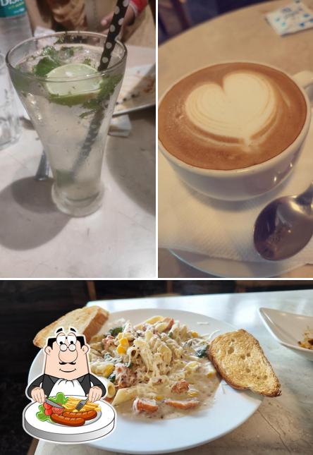 Food at Cafe Hideout