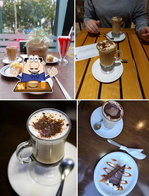 Mousse de chocolate em Café Da Velha