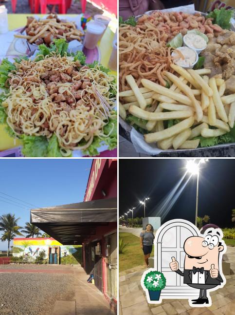 A imagem do Bar E Restaurante Cantinho Do Pernambuco’s exterior e comida