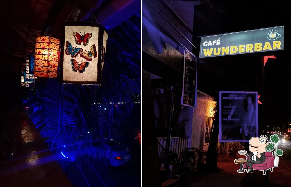 The interior of Café Wunderbar