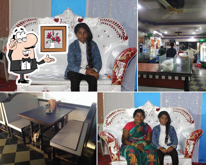 The interior of Hotel White Rose