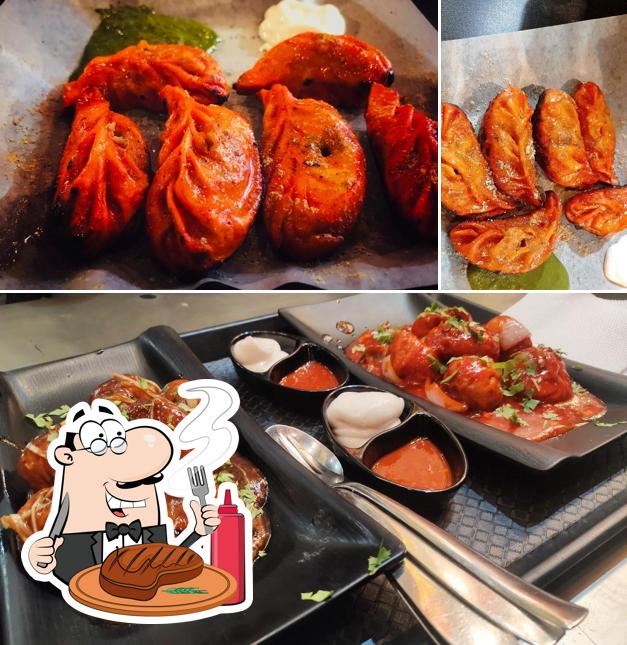 Get meat meals at The Momo Panda