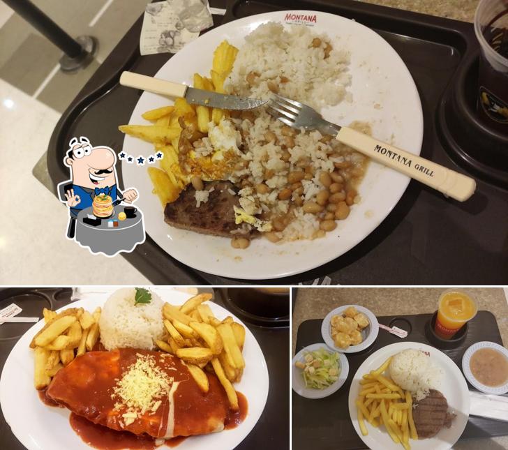 Comida em Montana Grill