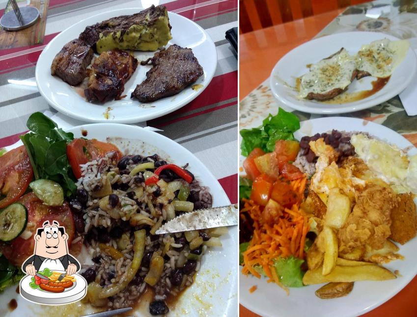 Comida em Restaurante Adams Grill ( Fraternal)