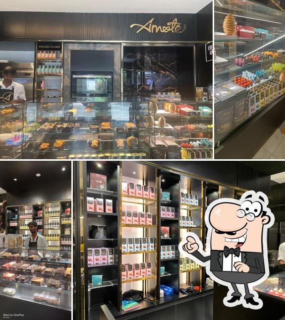 Check out how Amote Patisserie and Chocolates looks inside