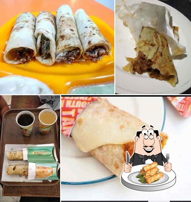 Spring rolls at Tibb's Frankie Express