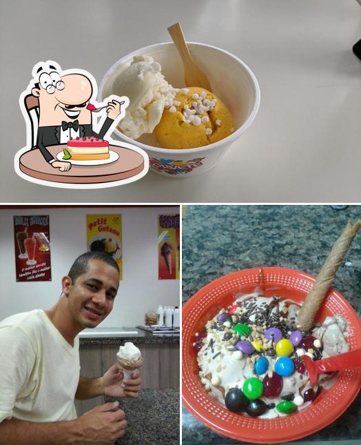 Sorveteria Glacial - Self Service (Loja 1) oferece uma seleção de sobremesas