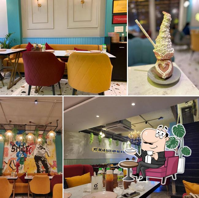 Take a seat at one of the tables at Xero Degrees