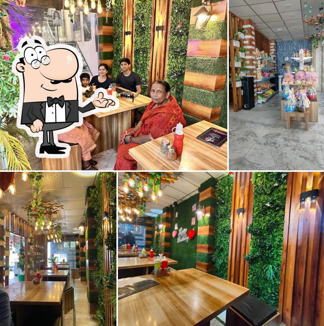 Take a seat at one of the tables at Mr Delight 24 Café & Bakery #Best Bakery and Cafe