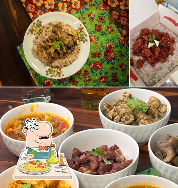 Risoto em Comedoria do Cabeça