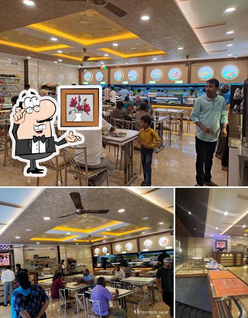 The interior of Swathi Vaibhav