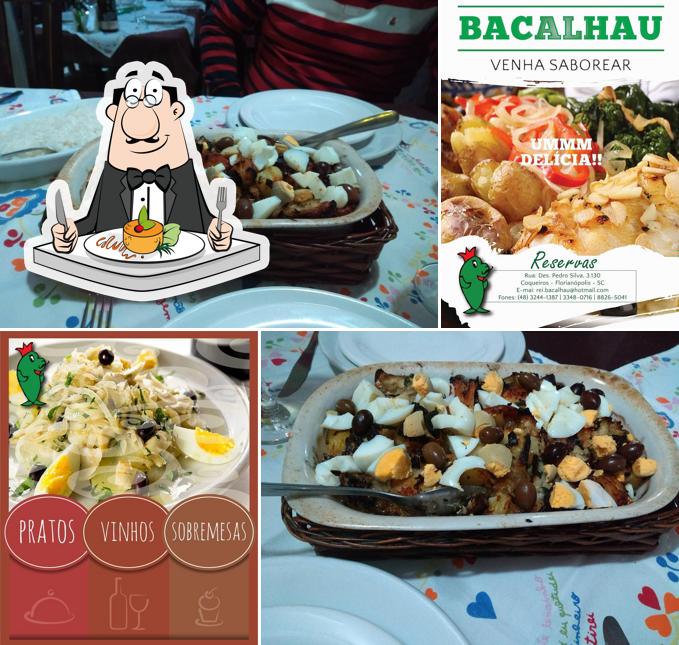 Platos en Rei do Bacalhau