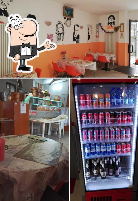 La immagine di interni e birra da Pizzeria Centro Inverigo