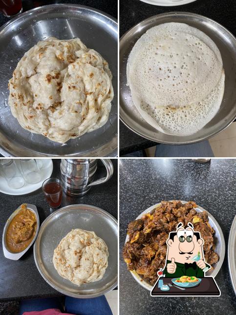 Food at Pournami Hotel