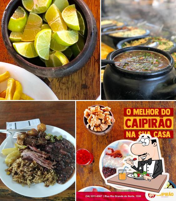 Platos en Restaurante Caipirão