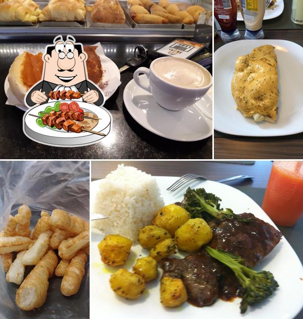 Platos en Bispo Casa de Pães