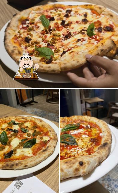 Try out different types of pizza