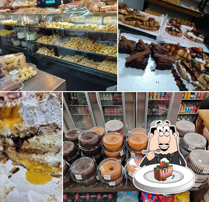 Bolo de chocolate em PADARIA BELLO SABORE