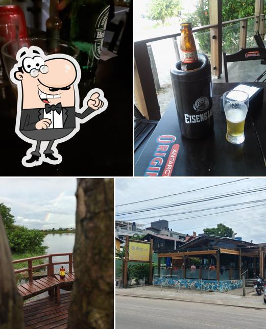O Sufocos Bar e Restaurante se destaca pelo exterior e bebida