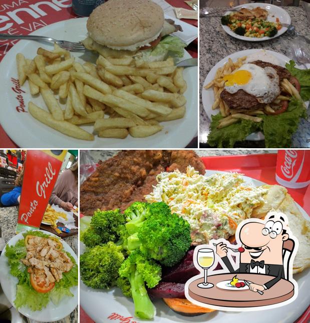 Platos en Ponto Grill