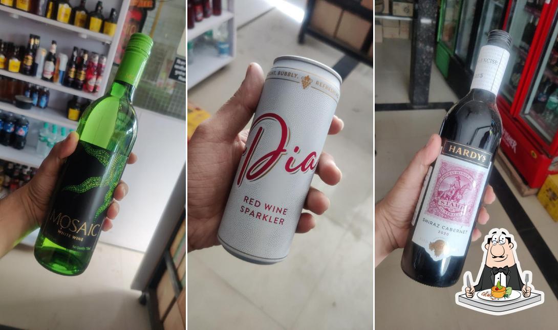 Food at Viren's Beer and wine shop