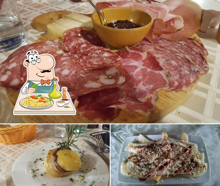 Cibo al Ristorante La Casina Montepulciano