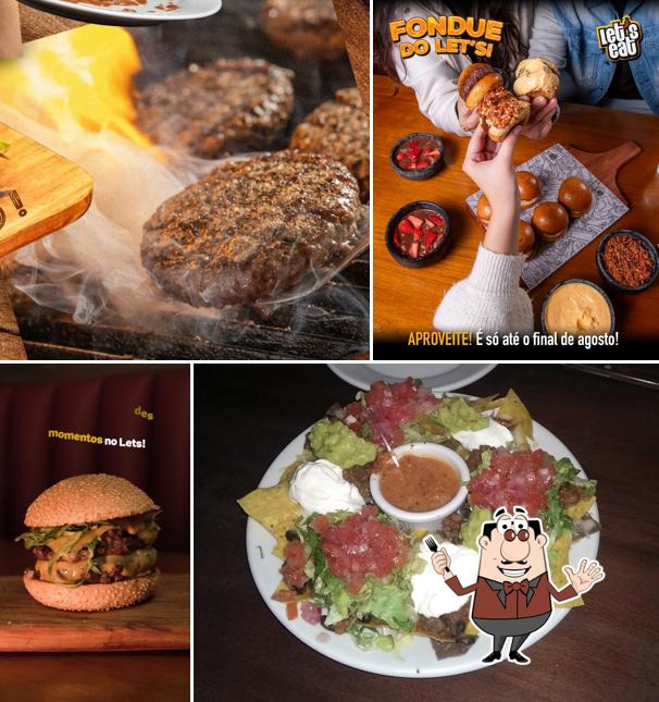 Comida em Let's Eat Valinhos