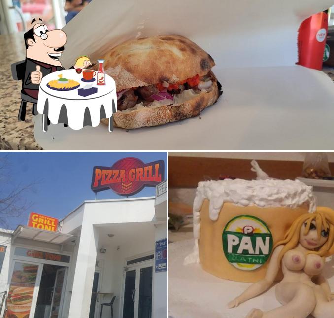 Prova un hamburger a Caffe Bar Dalmatino