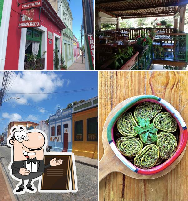 Você pode espairecer no exterior Don Francesco Trattoria