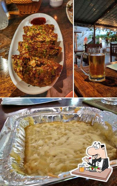 Food at P2's Chippy & Pub