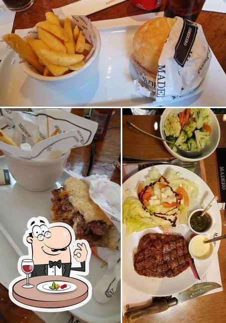 Platos en Madero Steak House Champagnat