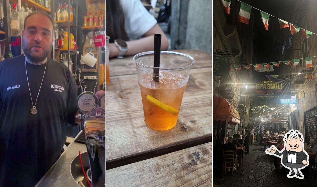 Dai un'occhiata agli interni di Il rifugio Wine bar PEPPE MASIELLO. SPRITZ