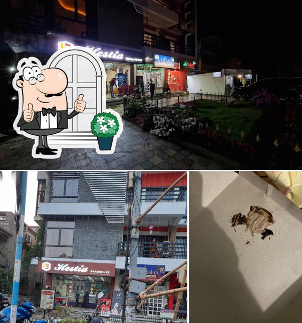 The exterior of Hestia Bakehouse