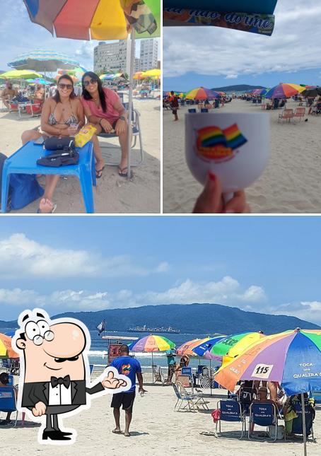 O interior do Toca dos Qualira's