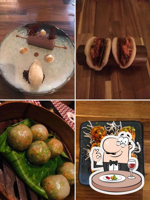 Chocolate mousse at Fatty Bao