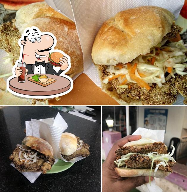 D'Silva Caterers and Fast Food’s burgers will suit different tastes