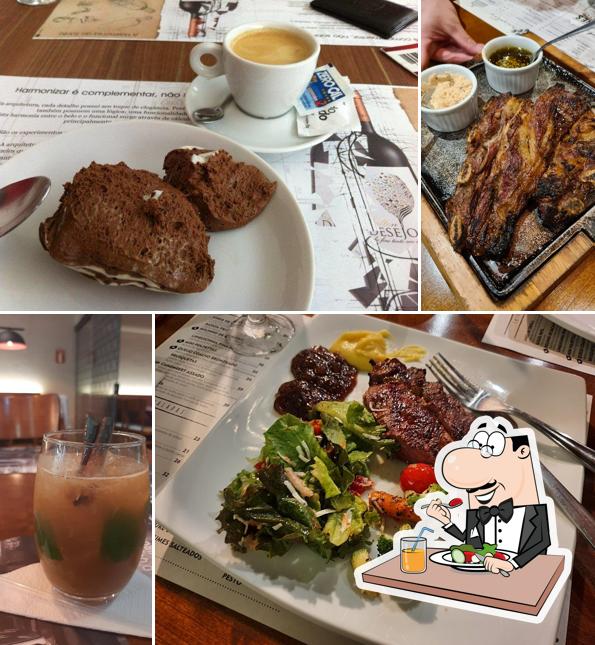 Mousse de chocolate em Santo Garden