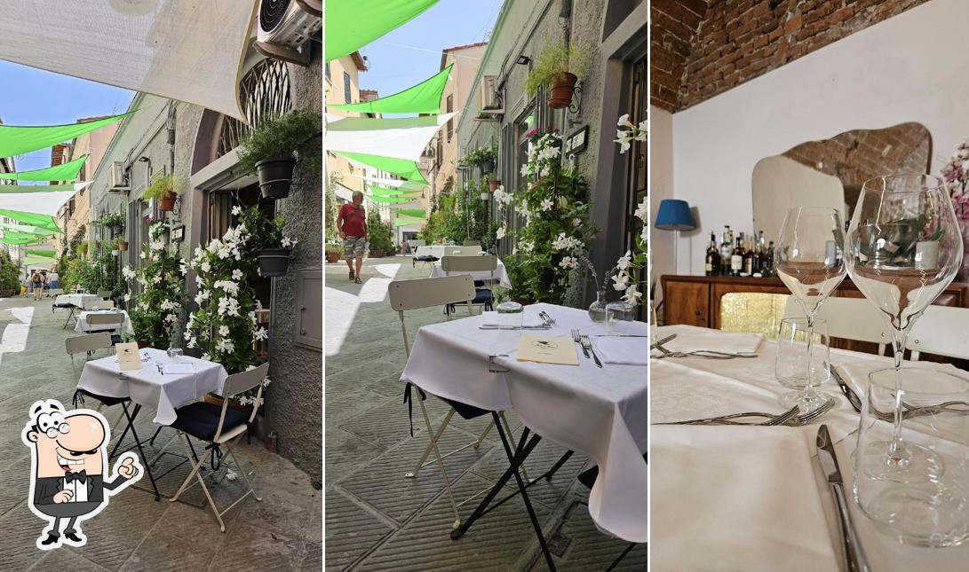 Gli interni di Dal Nic Trattoria