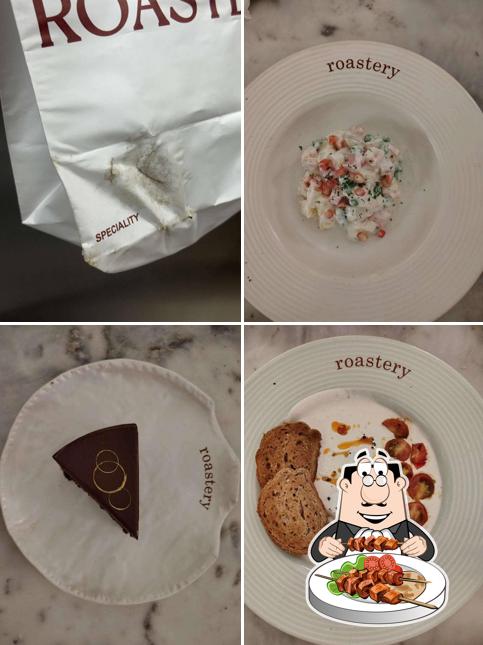 Ceviche at Roastery Coffee House