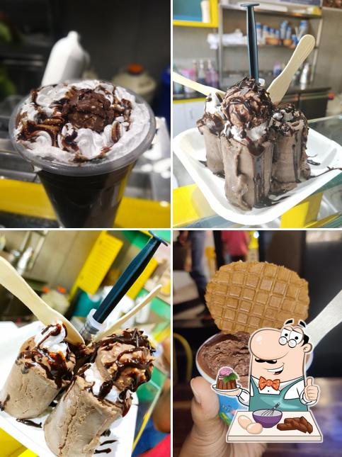 Limbu soda & ice cream provides a range of sweet dishes