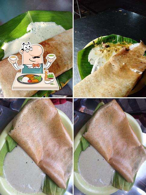 Meals at Sri Kandha Vilas Dosa Camp