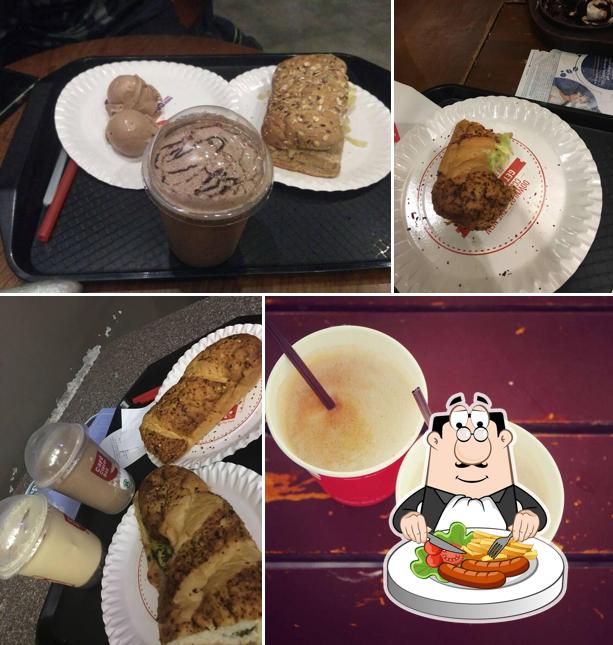 Food at Cafe Coffee Day