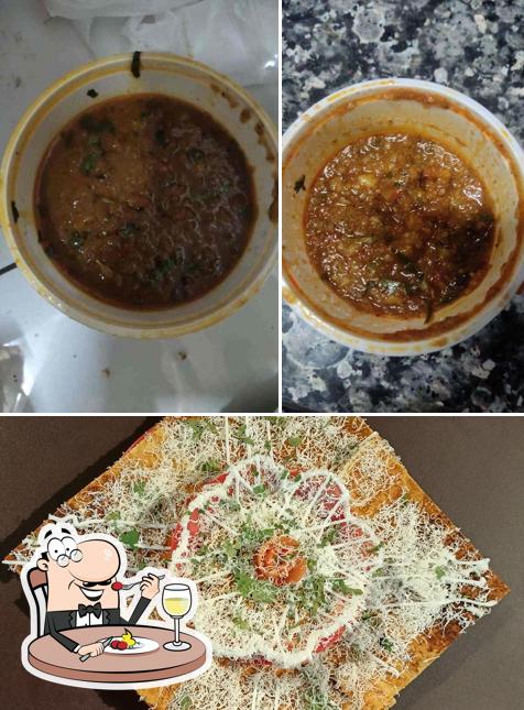 Creme brulee at JD Fancy Dosa, Pavbhaji & Chinese