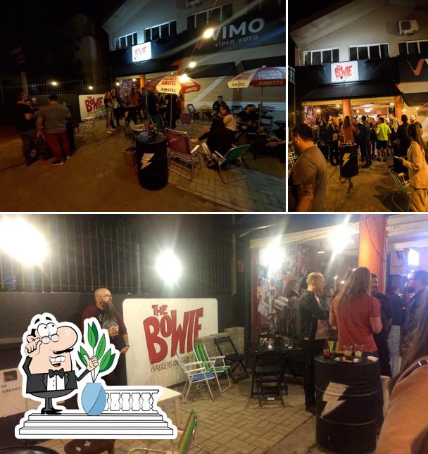 Confira a foto ilustrando exterior e interior no The Bowie