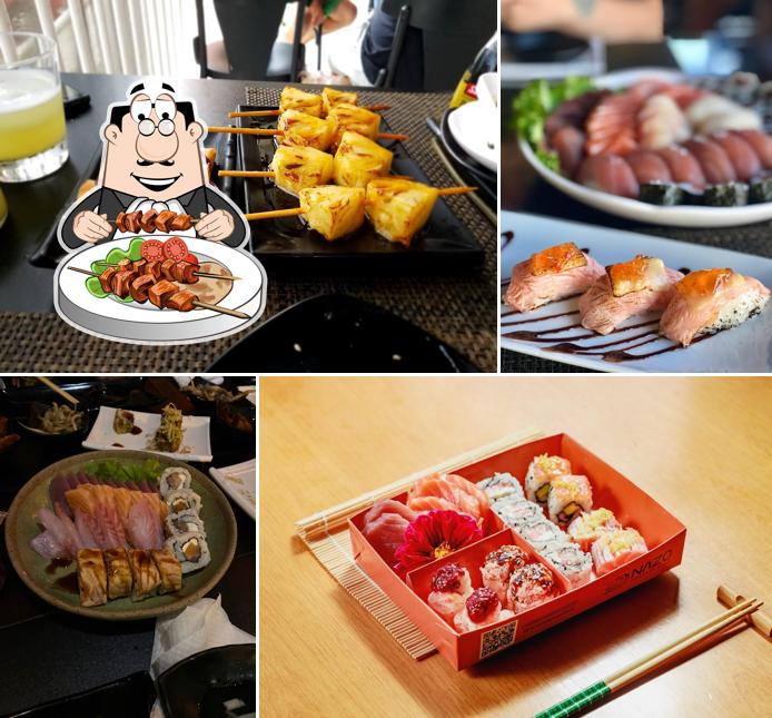 Platos en Nazo Japanese Food - Asa Norte