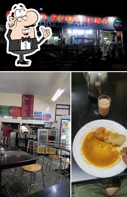 The interior of HOTEL SUDHEENA