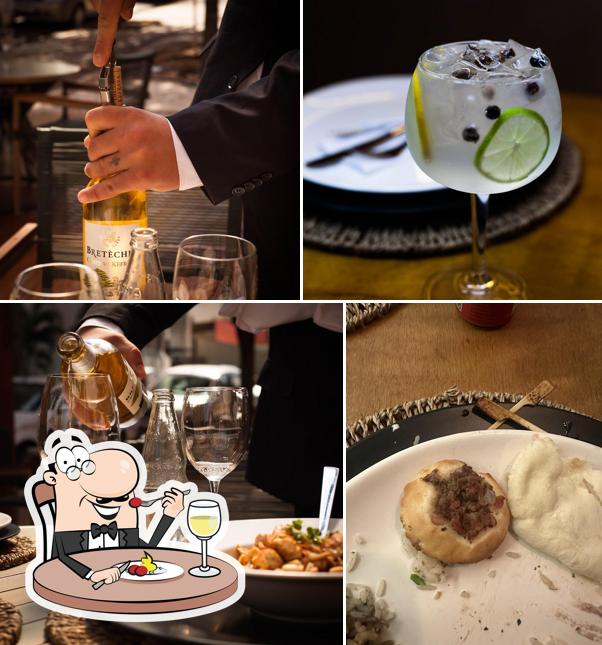 Platos en Khalils restaurante Arabe